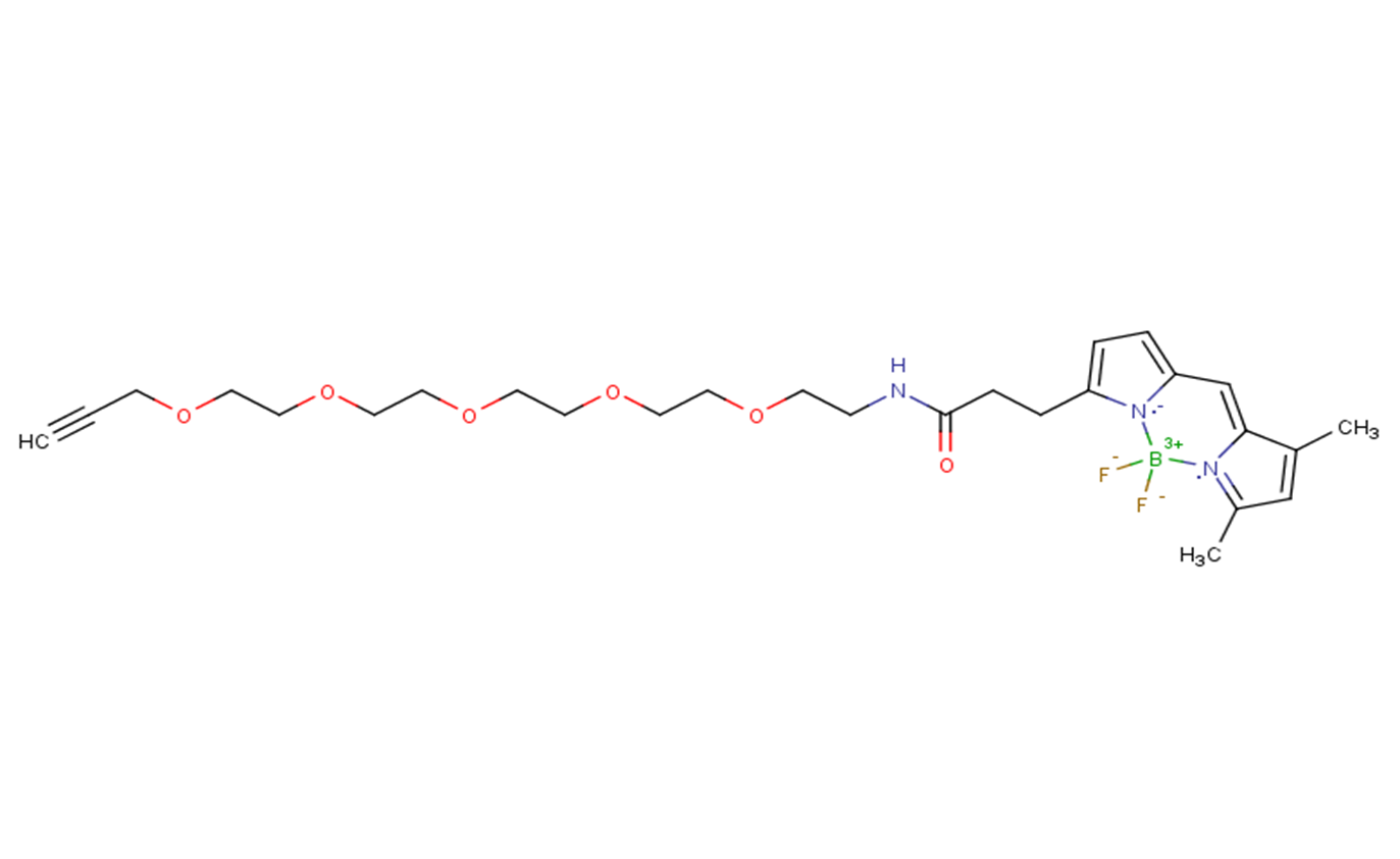 BDP FL-PEG5-propargyl