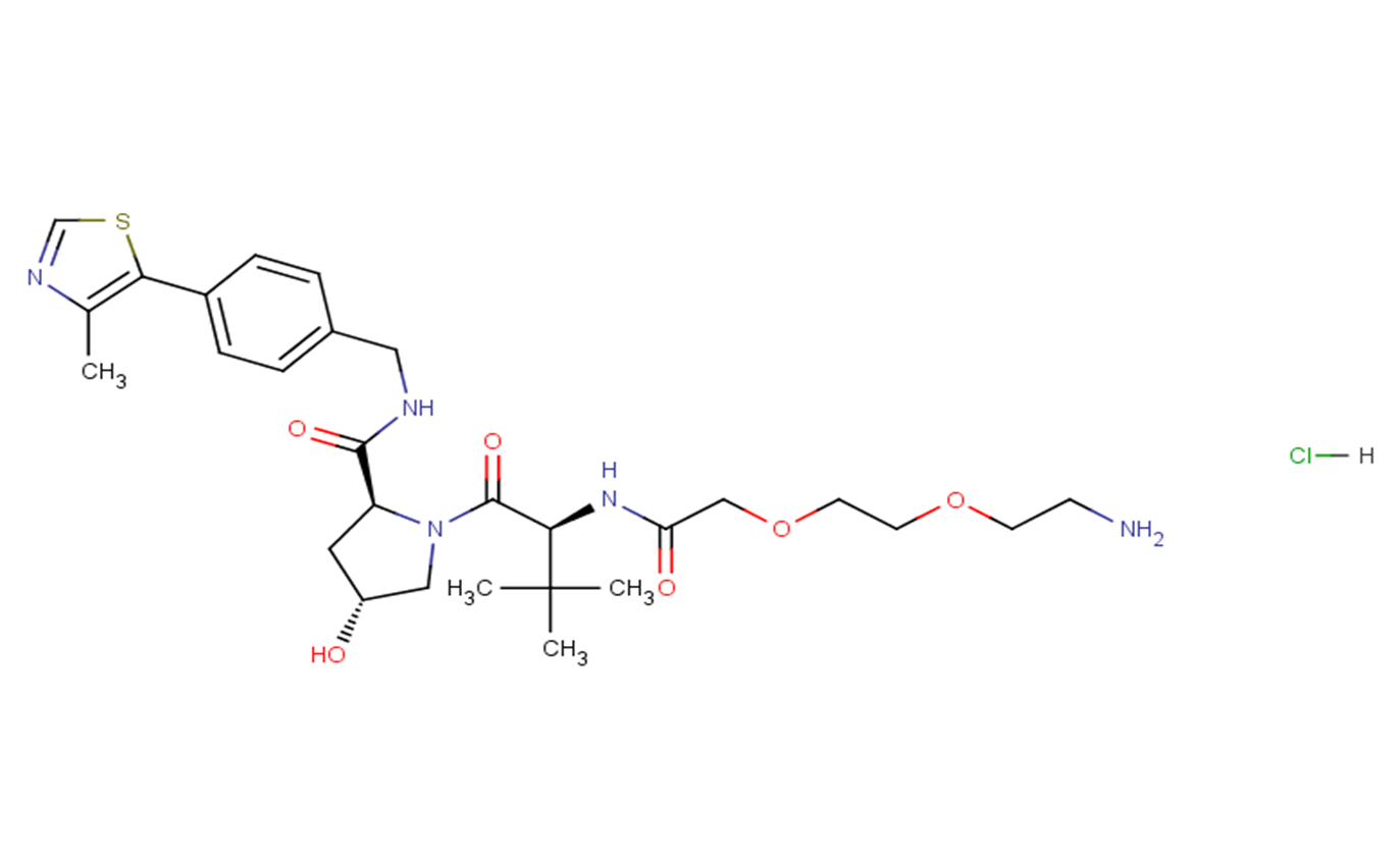 (S,R,S)-AHPC-PEG2-NH2 hydrochloride