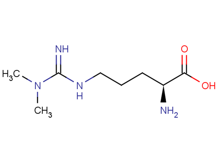 Asymmetric dimethylarginine Chemical Structure