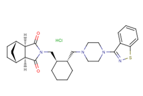 Lurasidone hydrochloride Chemical Structure
