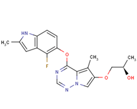 Brivanib Chemical Structure