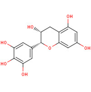 (-)-Epigallocatechin Chemical Structure