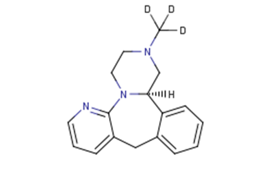 (R)-Mirtazapine D3 Chemical Structure