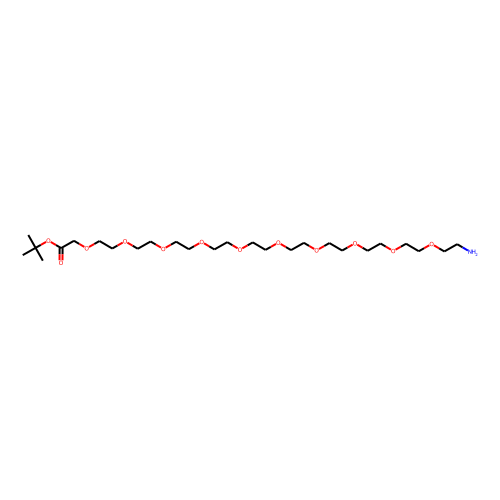 Amino-PEG10-CH2-Boc