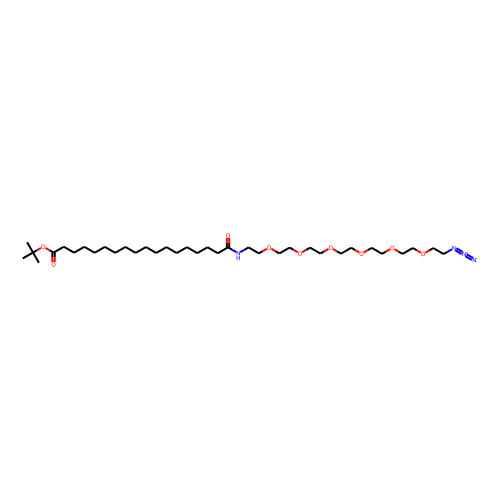 Azide-PEG6-amido-C16-Boc