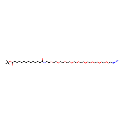 Azide-PEG9-amido-C12-Boc