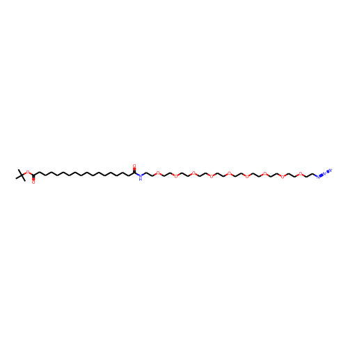 Azide-PEG9-amido-C16-Boc