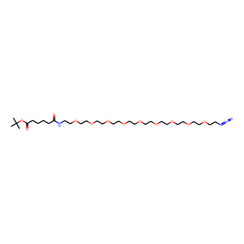 Azide-PEG9-amido-C4-Boc