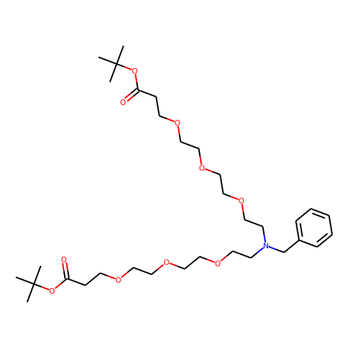 Benzyl-N-bis(PEG3-Boc)