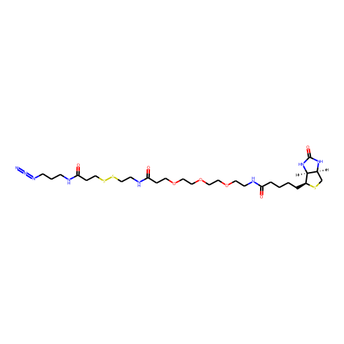 Biotin-PEG3-amido-SS-amido-azide