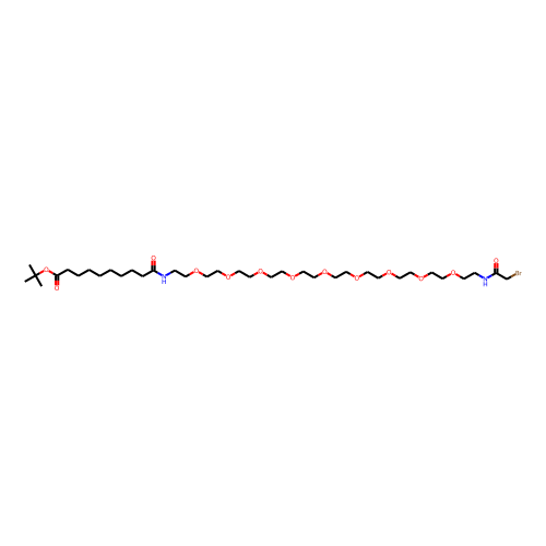 Bromoacetamido-PEG9-ethylcarbamoyl-C8-Boc