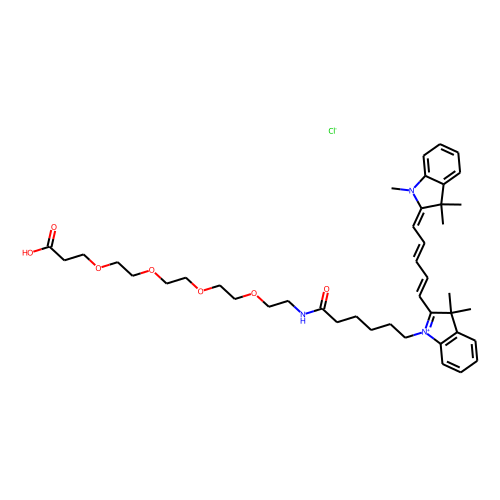 Cy5-PEG4-acid