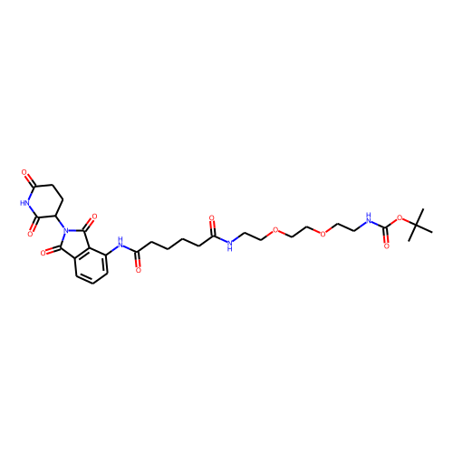 Pomalidomide-amido-C4-amido-PEG2-C2-NH-Boc