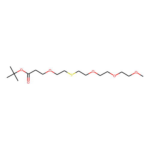 m-PEG3-S-PEG1-C2-Boc