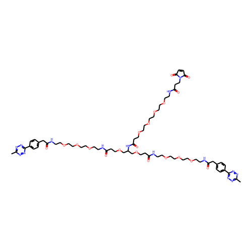 Mal-PEG4-bis-PEG3-methyltetrazine