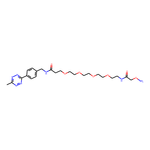Methyltetrazine-PEG4-oxyamine