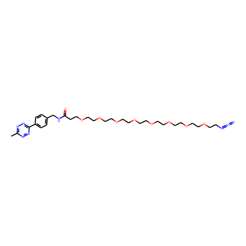 Methyltetrazine-PEG8-N3
