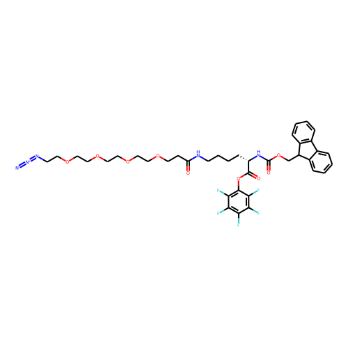 N-Fmoc-N'-(azido-PEG4)-L-Lysine-PFP ester