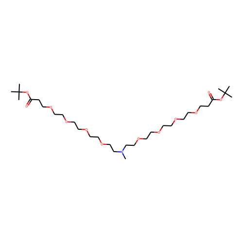 N-Me-N-bis(PEG4-C2-Boc)