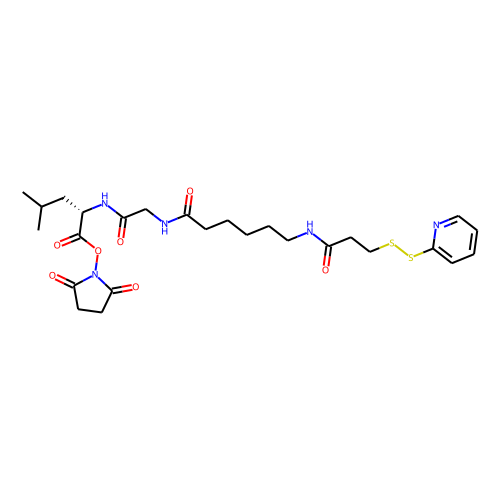 SPDP-C6-Gly-Leu-NHS ester