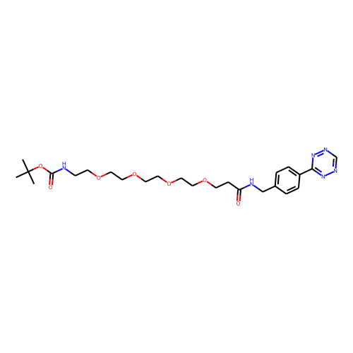 Tetrazine-Ph-NHCO-PEG4-NH-Boc