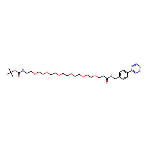 Tetrazine-Ph-NHCO-PEG6-NH-Boc