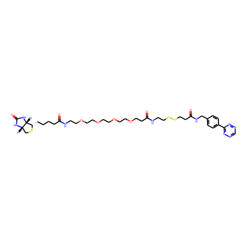 Tetrazine-SS-PEG4-Biotin
