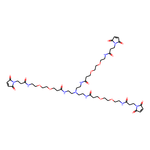 Tri(Mal-PEG2-amide)-amine
