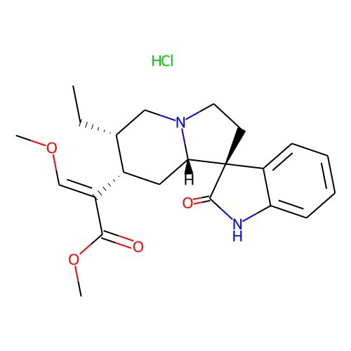 Corynoxine hydrochloride(6877-32-3(free base)) Chemical Structure