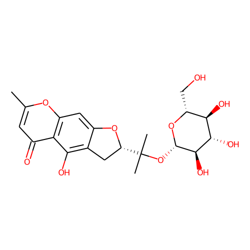 visamminol-3'-O- glucoside Chemical Structure