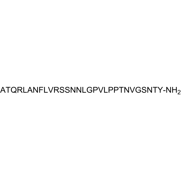 Amylin (8-37), rat Chemical Structure