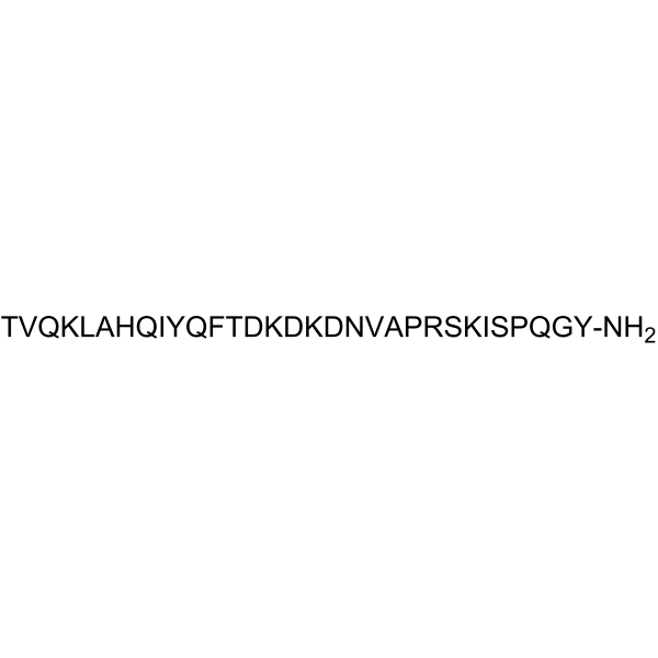 Adrenomedullin (AM) (22-52), human Chemical Structure