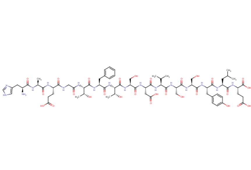 HAEGTFTSDVSSYLE Chemical Structure