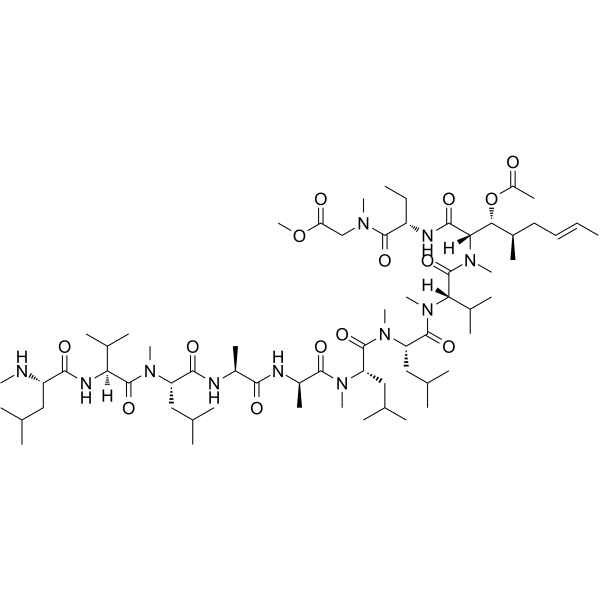 Cyclosporin A-Derivative 1 Free base Chemical Structure