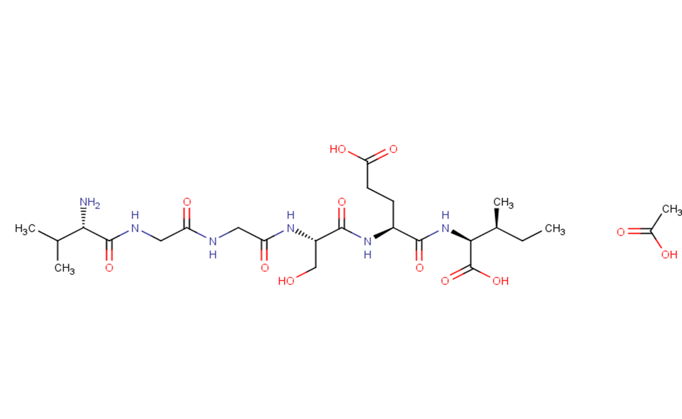 C-Reactive Protein (CRP) (77-82) Chemical Structure