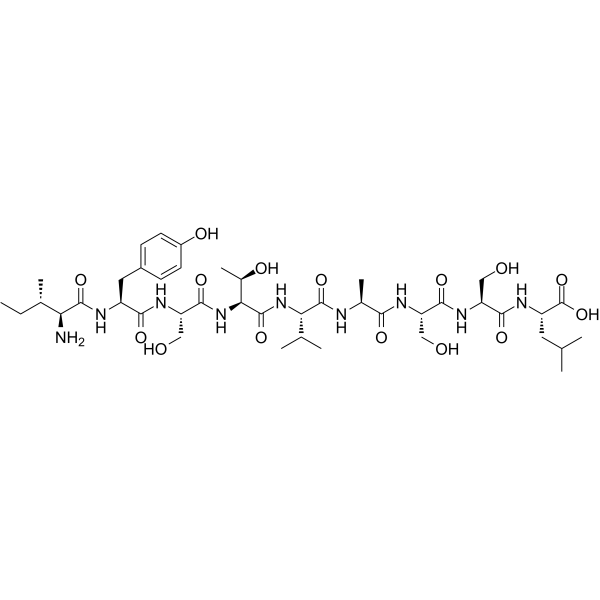 Influenza HA (518-526) Chemical Structure