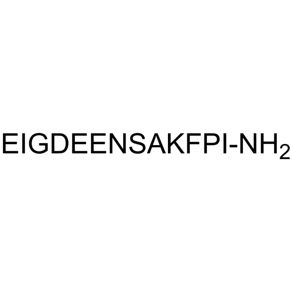 Neuropeptide EI, rat Chemical Structure