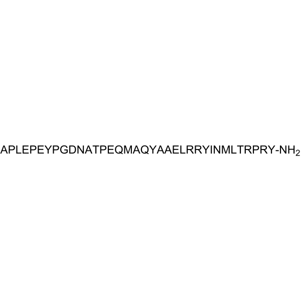 Pancreatic Polypeptide, bovine Chemical Structure