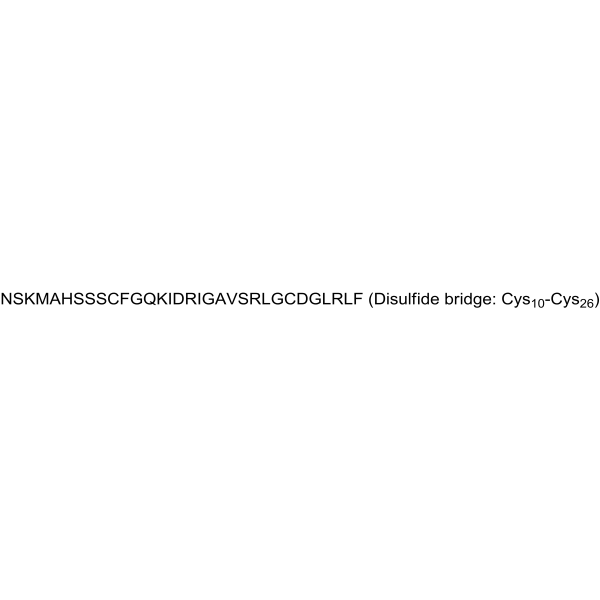 Brain Natriuretic Peptide (1-32), rat Chemical Structure