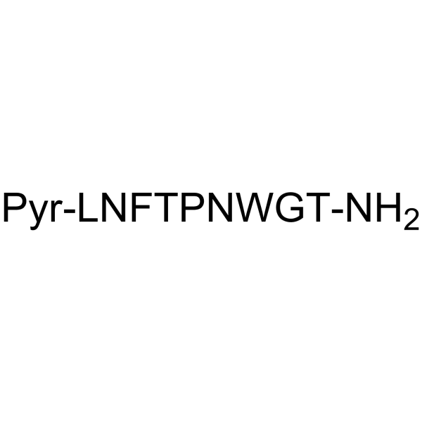 Adipokinetic Hormone (AKH) (24-32), locust Chemical Structure