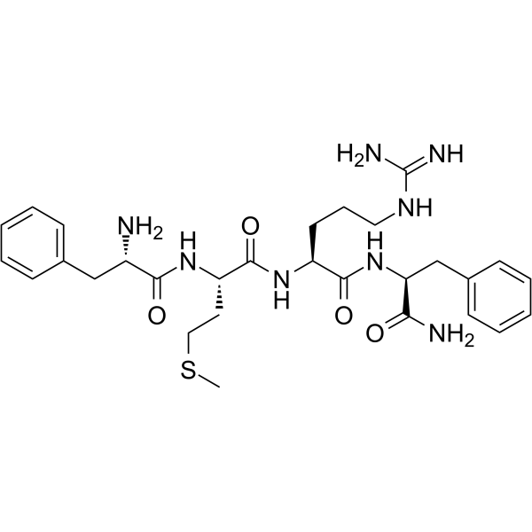 TargetMol Chemical Structure Phe-Met-Arg-Phe, amide