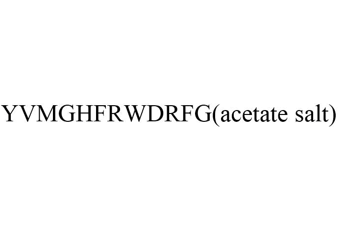 TargetMol Chemical Structure [D-Trp8]-γ-MSH acetate(321351-81-9 free base)