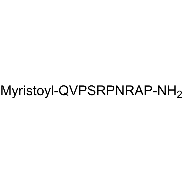 DynaMin inhibitory peptide, myristoylated Chemical Structure