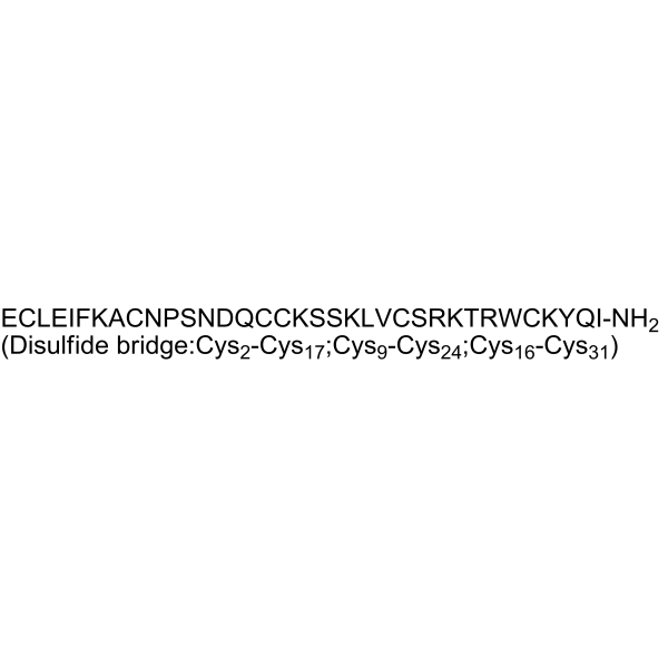 TargetMol Chemical Structure Huwentoxin-IV