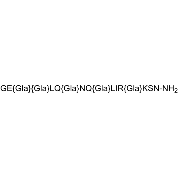 Conantokin G Chemical Structure