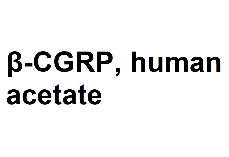 β-CGRP, human acetate Chemical Structure
