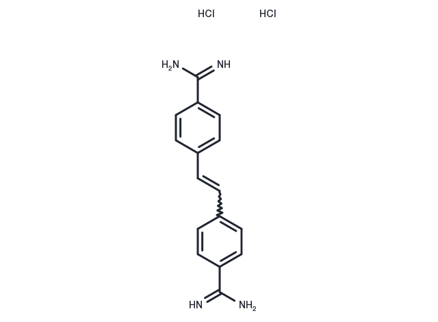 Stilbamidine dihydrochloride Chemical Structure