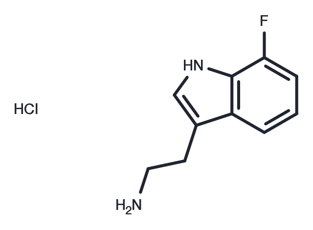 TargetMol Chemical Structure 7-FluorotryptaMine HCl