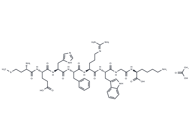 ACTH 4-11 acetate Chemical Structure