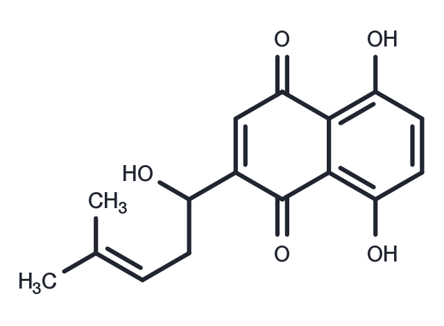 TargetMol Chemical Structure (Rac)-Shikonin